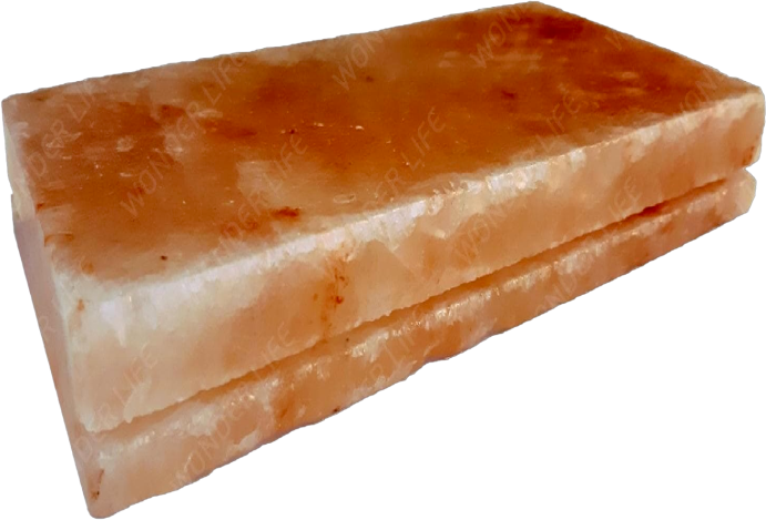 Himalayan Salt Brick 200x100x50 MM Polished with Grooves